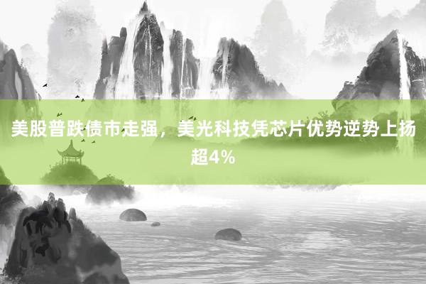 美股普跌债市走强，美光科技凭芯片优势逆势上扬超4%